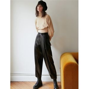 Pixie Market Oslo Patent Pants NWT